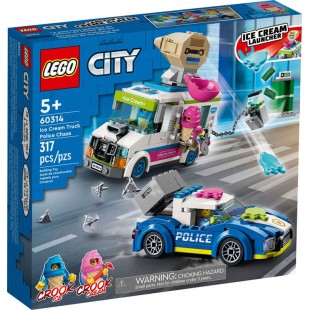 Lego City - Poursuite policière du camion de crème glacée